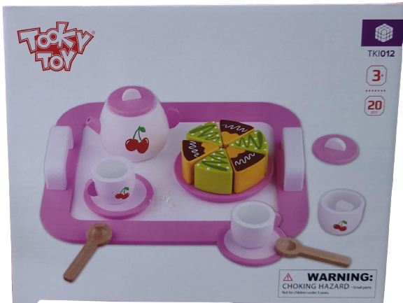 ערכת תה מנחה מעץ 26 ס"מ