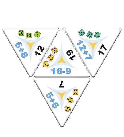 דומינו משולשים כיתה א-ב