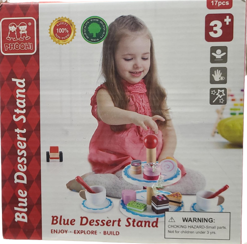 ערכת קינוחים מפוארת מעץ