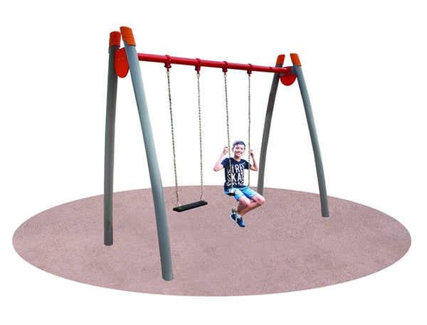 נדנדת מתכת לשני ילדים