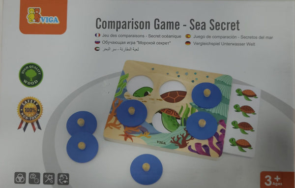 משחק השוואתי סודות הים