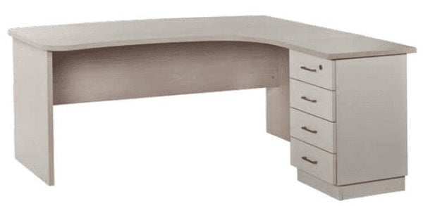 שולחן ארגנומי רגל עץ