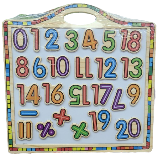 לוח מגנטי עם מספרים