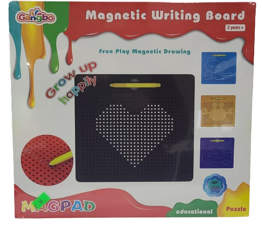 משחק לוח מגנט עם עט מגנט