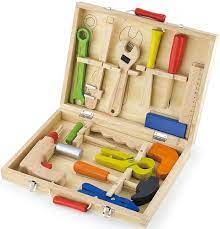 מזוודה כלי עבודה מעץ